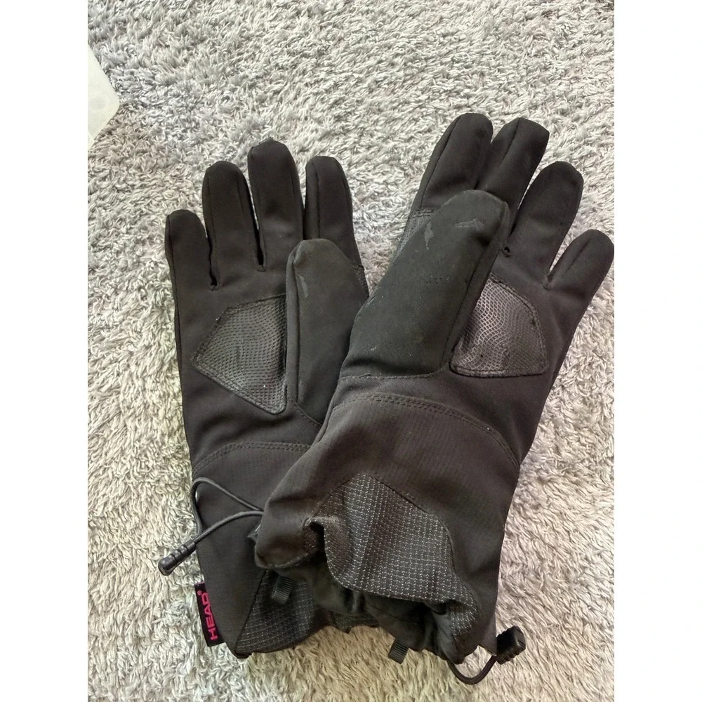 Head Women Outlast Winter Gloves S Black Pink Outlast Technology